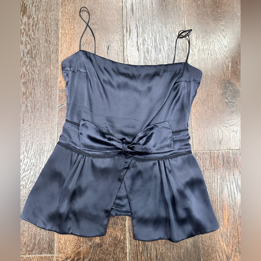 balenciaga top 100% silk size 38